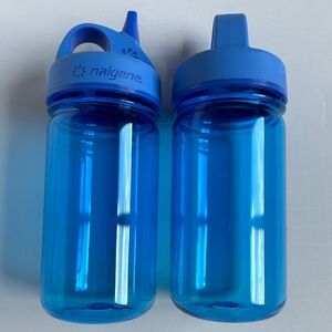 2 NWOT Nalgene grip-n-gulp sippy cup water bottles.